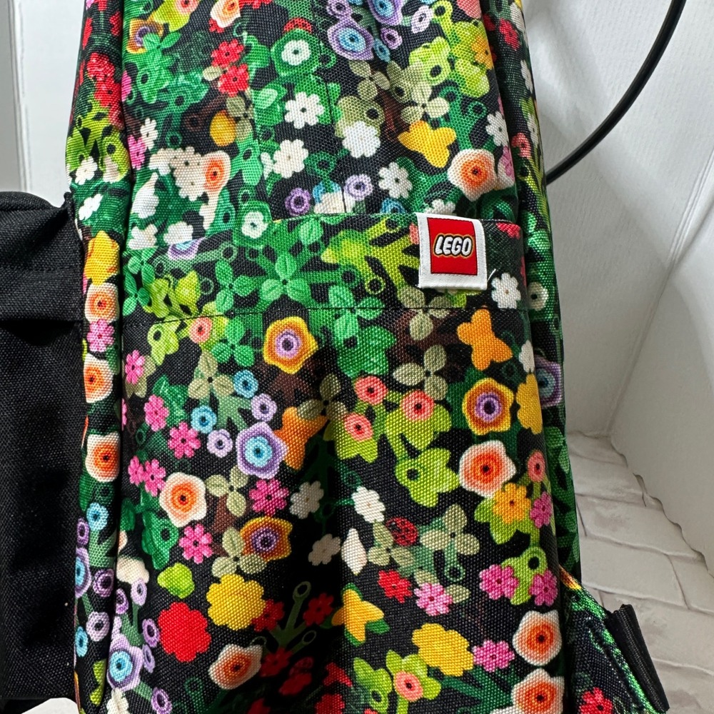 Herschel Supply Co Lego Collection Backpack‎ Floral Print Black Multi - Picture 5 of 11